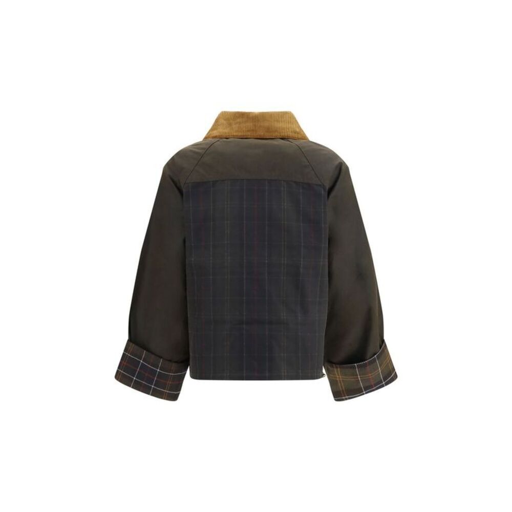 Barbour Brown Cotton Shell Women's Jacket - Picture 2 of 3